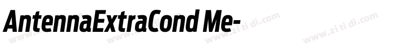 AntennaExtraCond Me字体转换